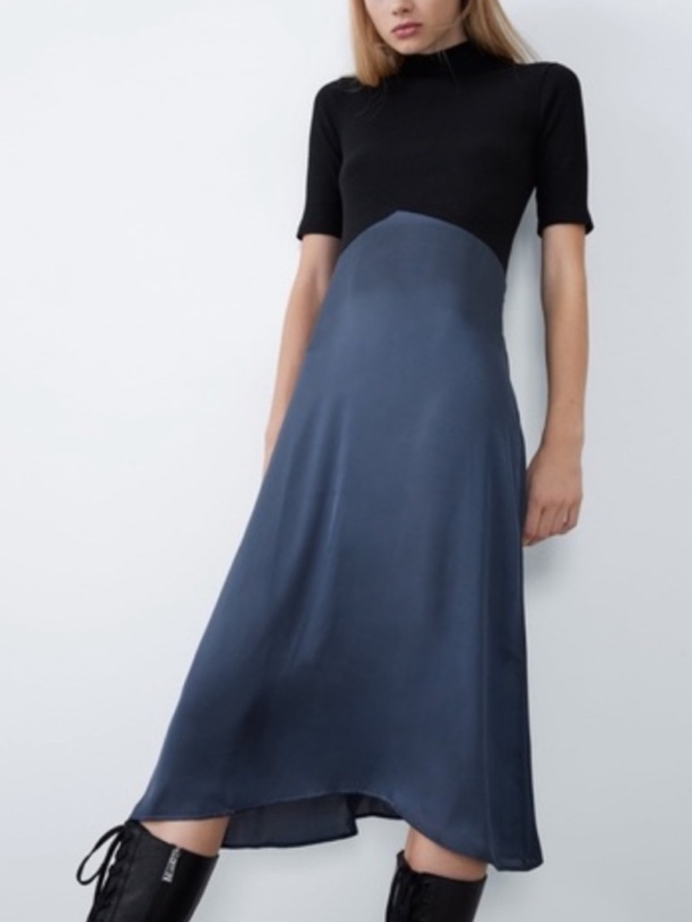 Zara NWTs Midi Dress